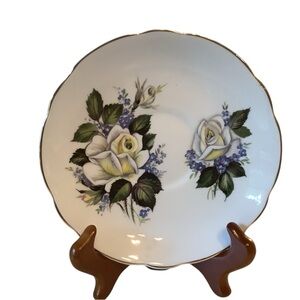 Regency Bone China Floral Saucer/Plate